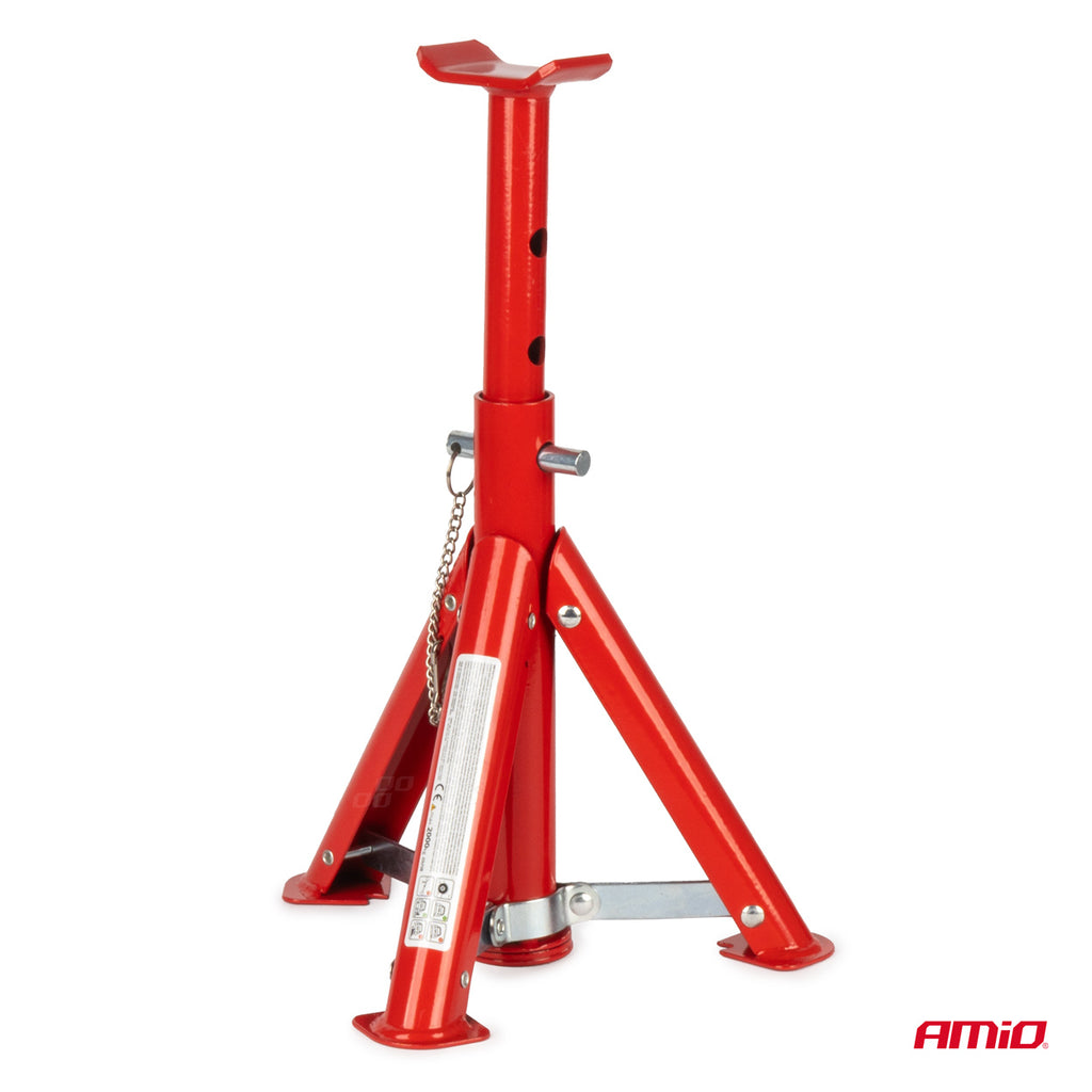 Amio Assteunen kriksteunen jack stands - verstelbaar 29 - 40,8 cm (2 stuks)