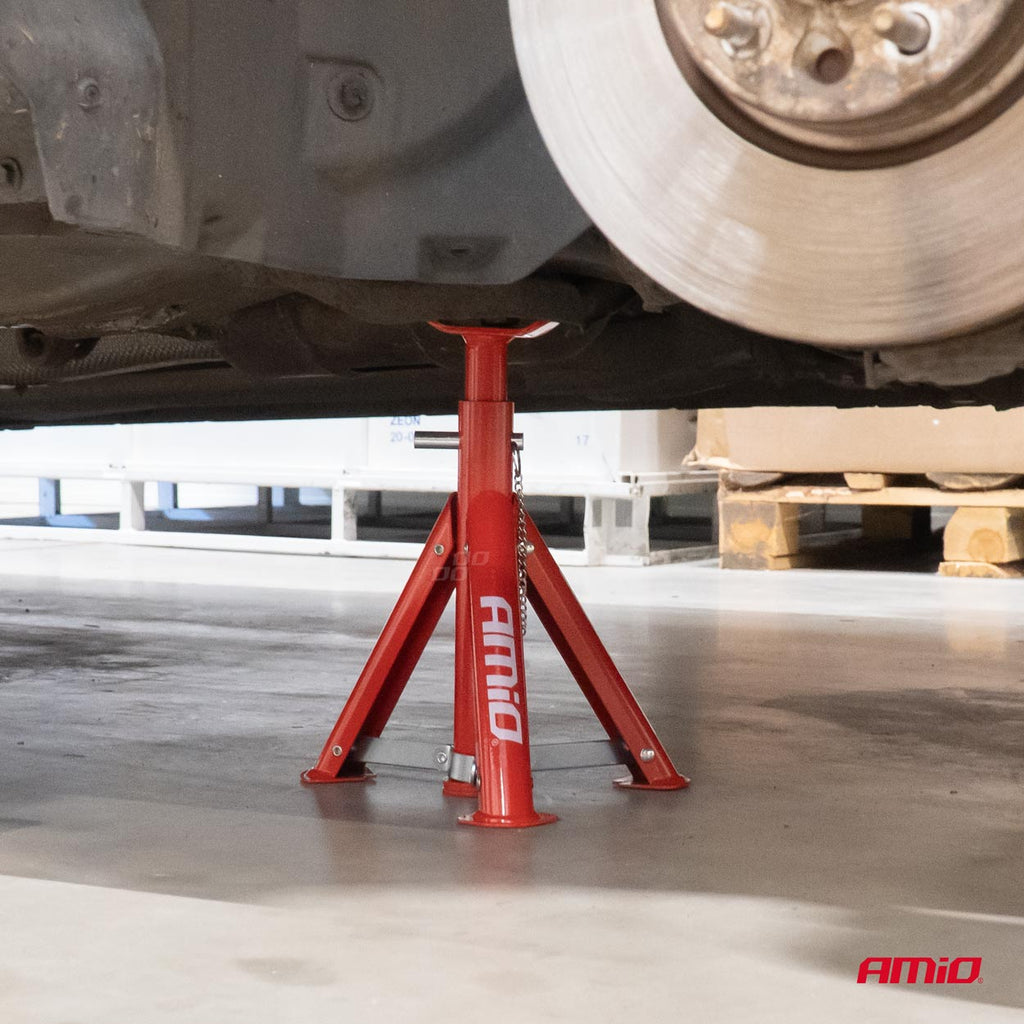 Amio Assteunen kriksteunen jack stands - verstelbaar 29 - 40,8 cm (2 stuks)