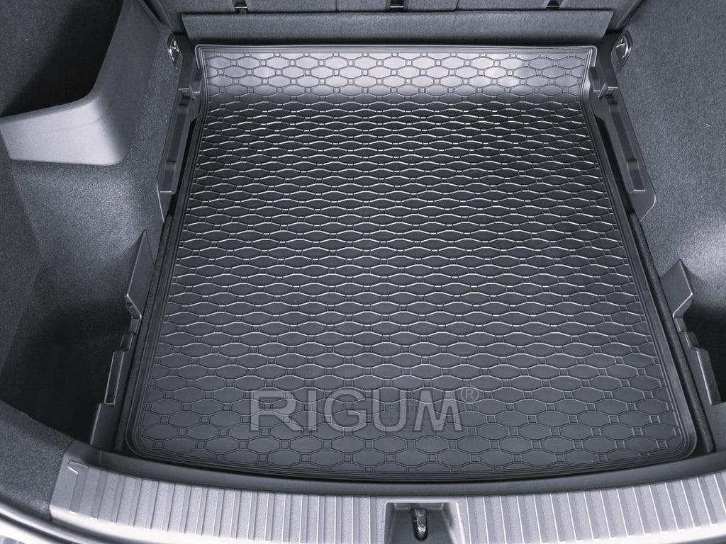 Kofferbakmat voor Skoda Kodiaq 2 (vanaf 2024-) en Volkswagen Tayron (vanaf 2025), 5-zits - Rubber