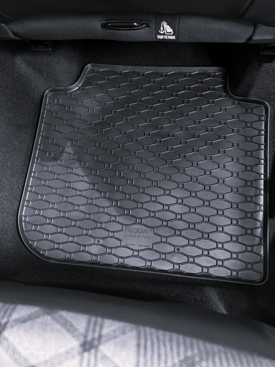 Rubber automatten voor de Vw Tayron (2025-heden), ook MHEV, PHEV - Rubber - 4-delig - Complete set
