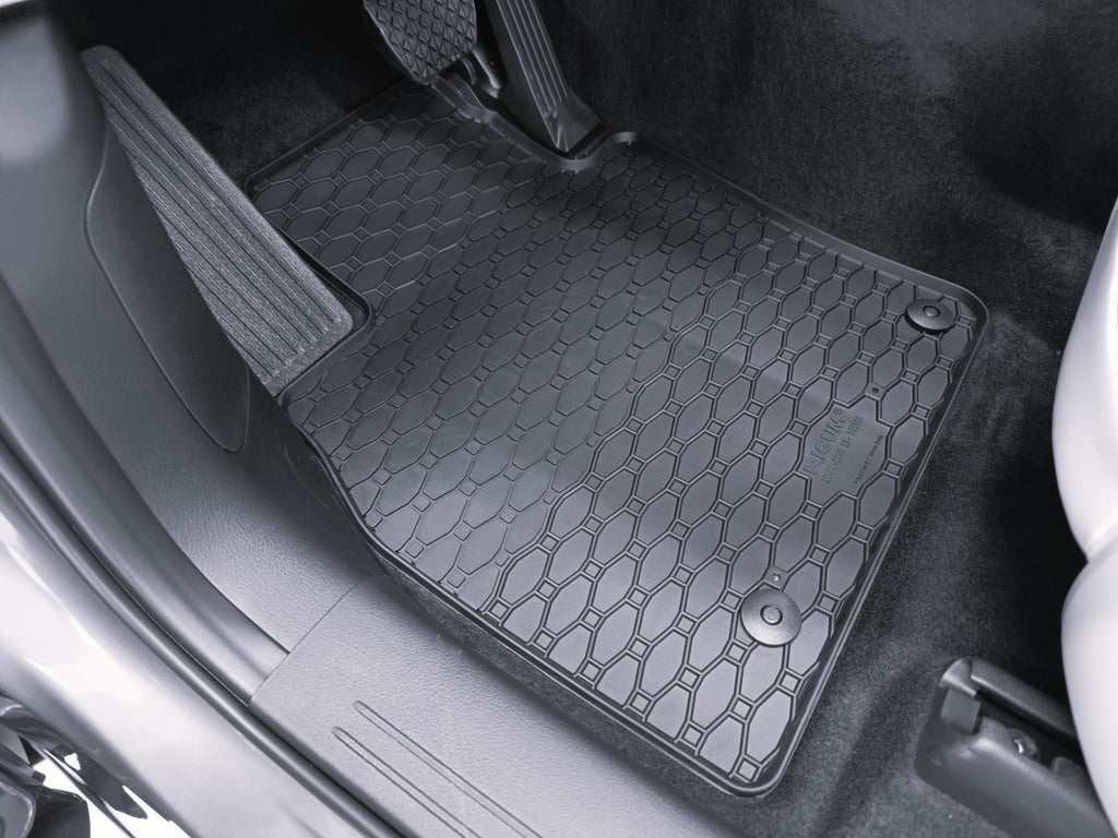 Rubber automatten voor de Mazda CX-80 (2025-heden) - Rubber - 4-delig - Complete set