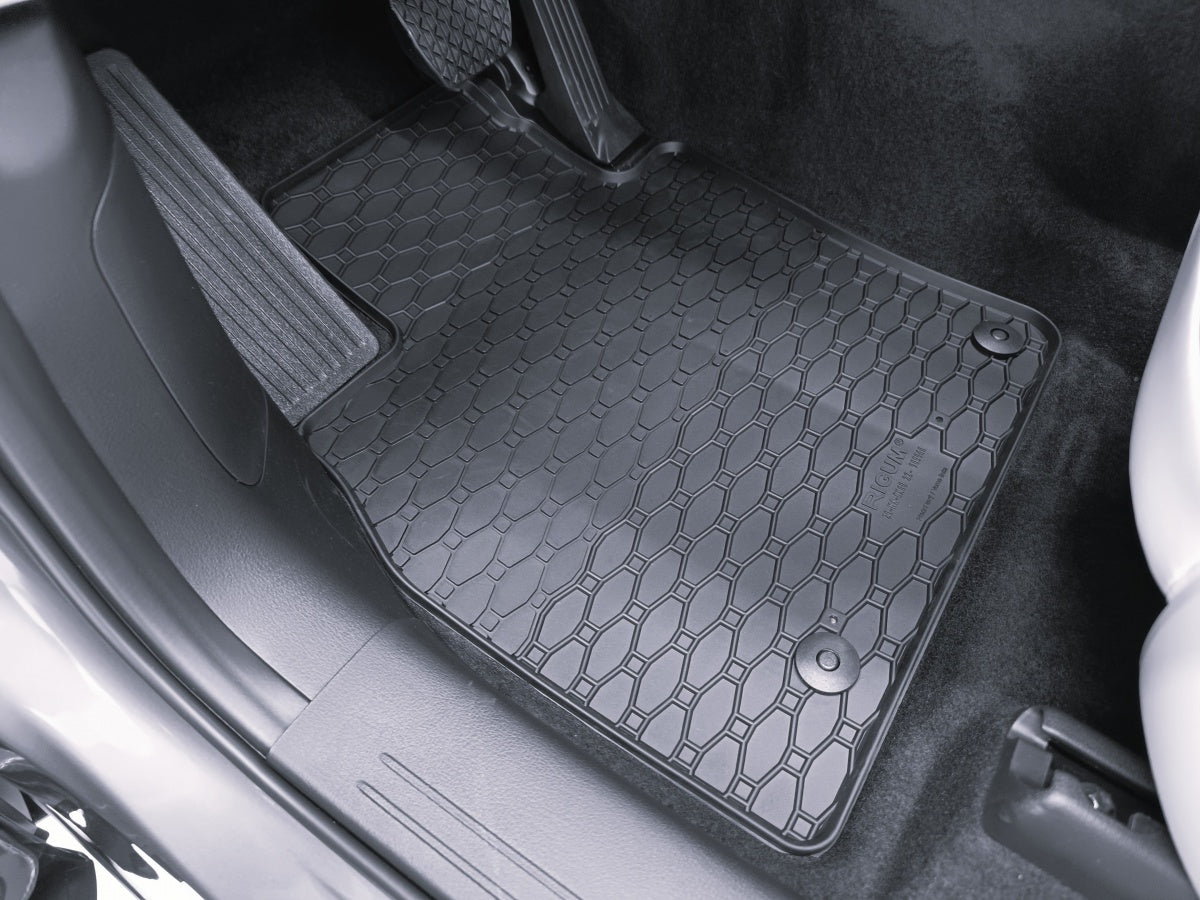 Rubber automatten voor de Mazda CX-80 (2025-heden) - Rubber - 4-delig - Complete set