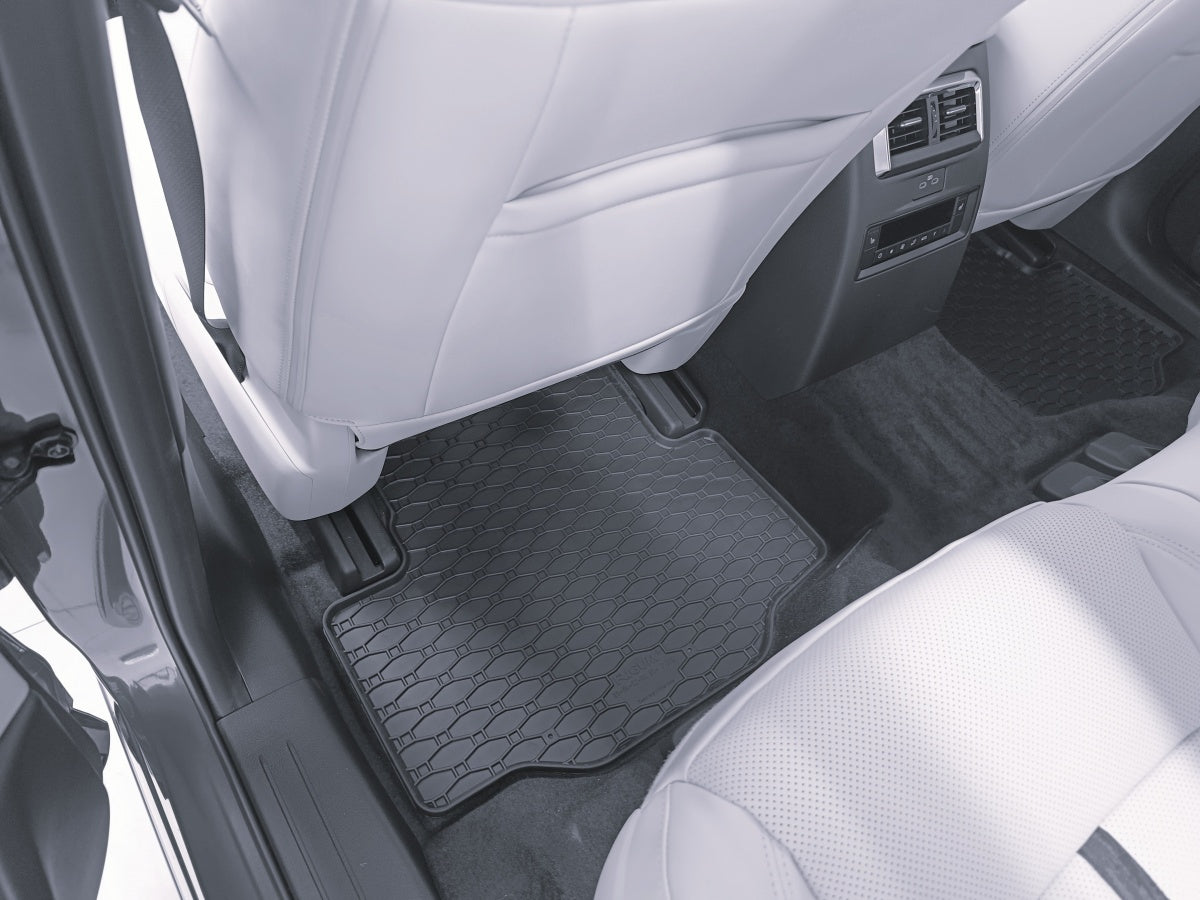 Rubber automatten voor de Mazda CX-80 (2025-heden) - Rubber - 4-delig - Complete set