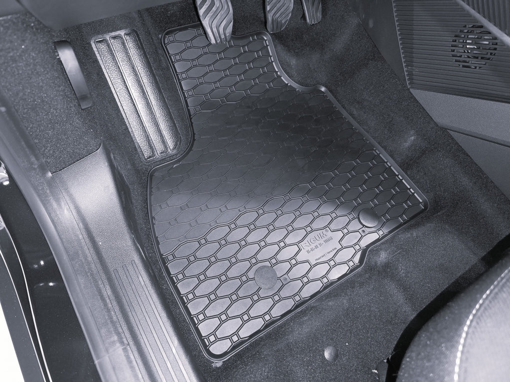 Rubber automatten voor de Dacia Bigster MHEV/LPG (2025-heden) - Rubber - 4-delig - Complete set