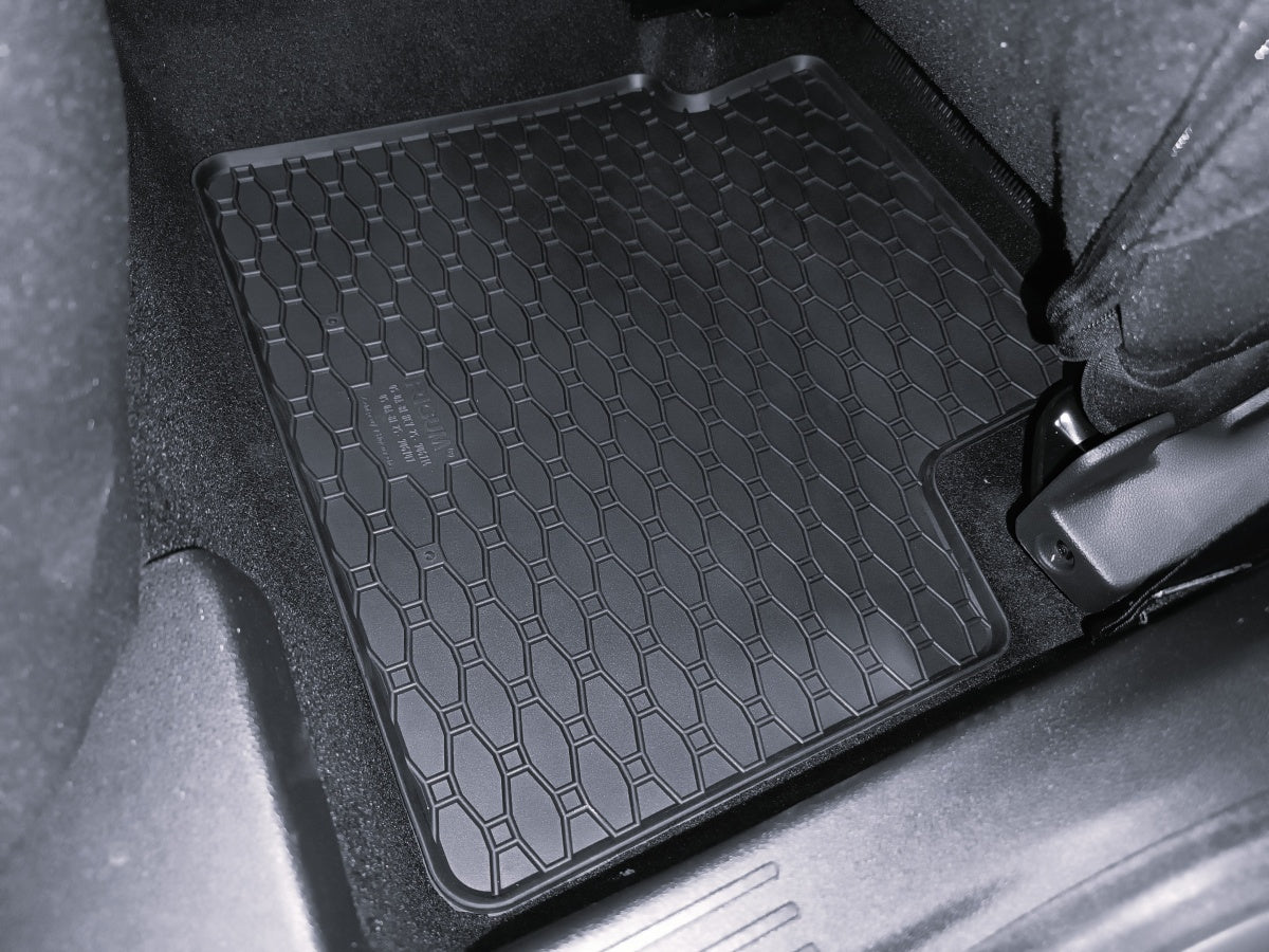 Rubber automatten voor de Dacia Bigster MHEV/LPG (2025-heden) - Rubber - 4-delig - Complete set