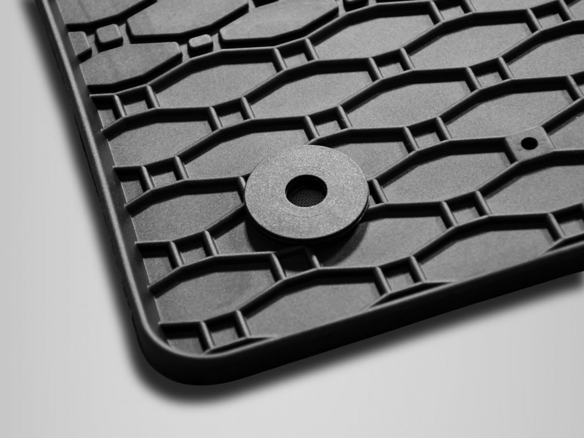 Rubber automatten voor de Citroen ë-C3, ë-C3 Aircross, Opel Frontera electric, Fiat Grande Panda electric (2025-heden) - Rubber - 4-delig - Complete set