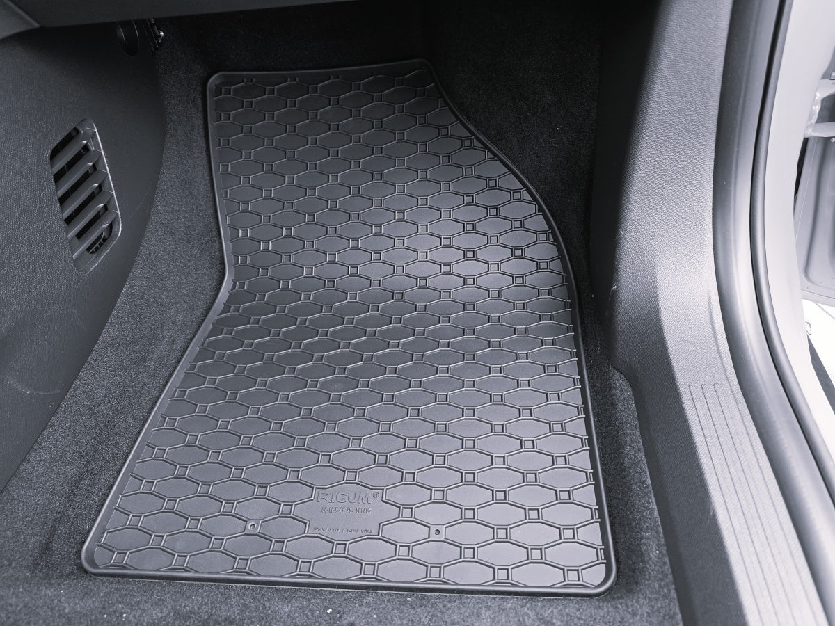Rubber automatten voor de Citroen ë-C3, ë-C3 Aircross, Opel Frontera electric, Fiat Grande Panda electric (2025-heden) - Rubber - 4-delig - Complete set