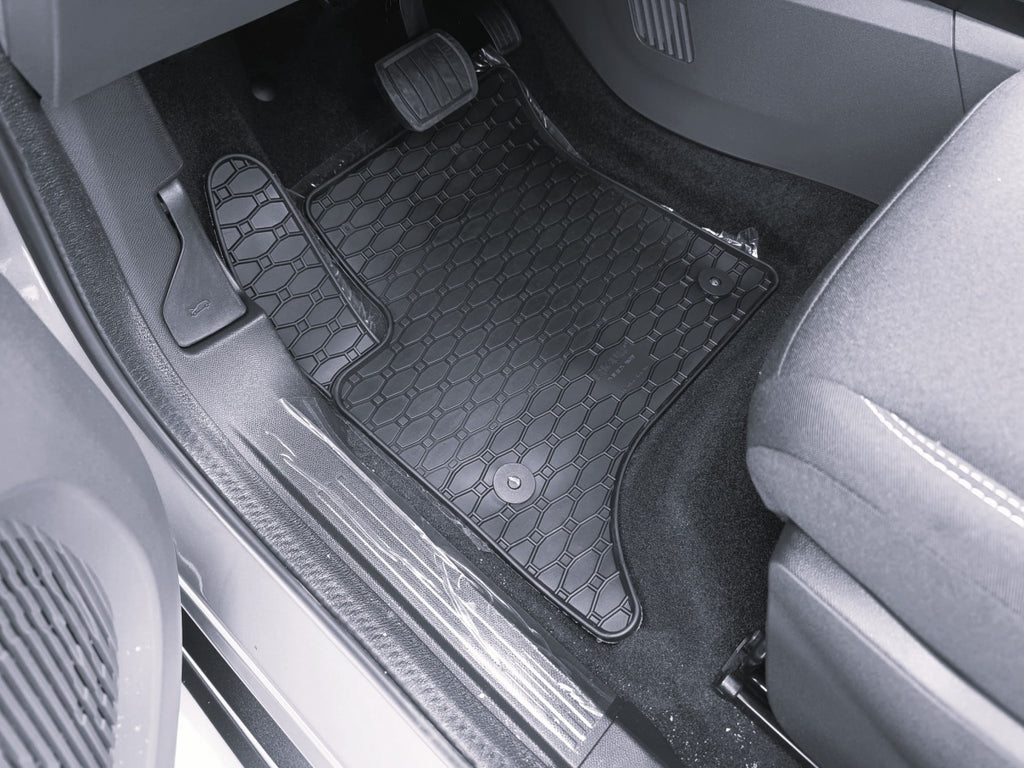Rubber automatten voor de Citroen C3 Hybrid, Fiat Grande Panda Hybrid (2025-heden) - Rubber - 4-delig - Complete set