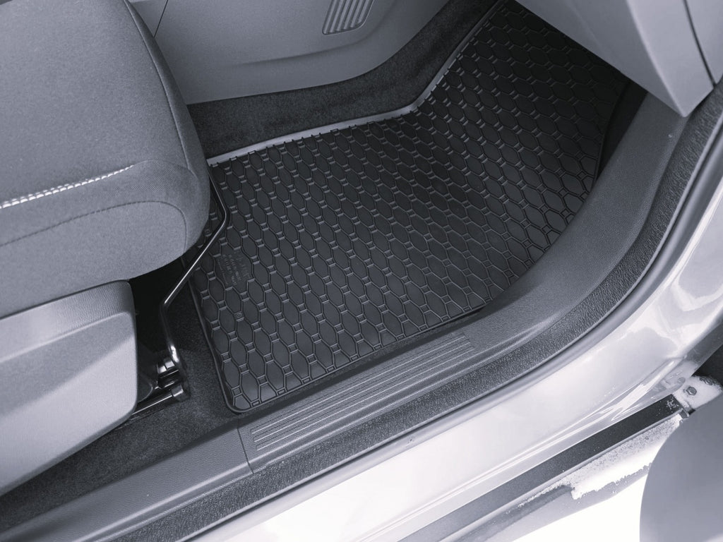 Rubber automatten voor de Citroen C3 Hybrid, Fiat Grande Panda Hybrid (2025-heden) - Rubber - 4-delig - Complete set