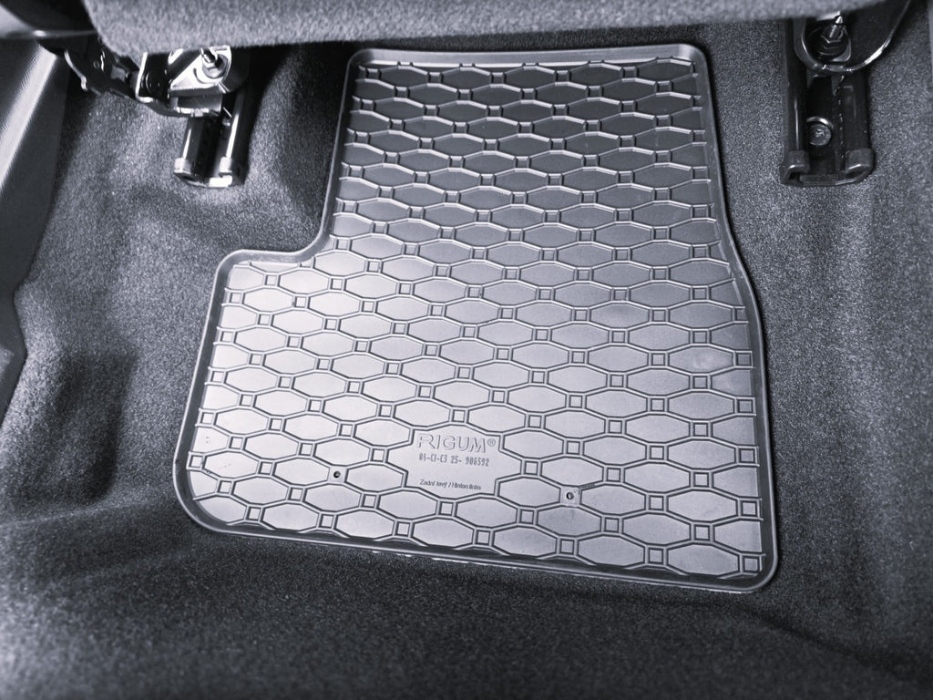 Rubber automatten voor de Citroen C3 Hybrid, Fiat Grande Panda Hybrid (2025-heden) - Rubber - 4-delig - Complete set