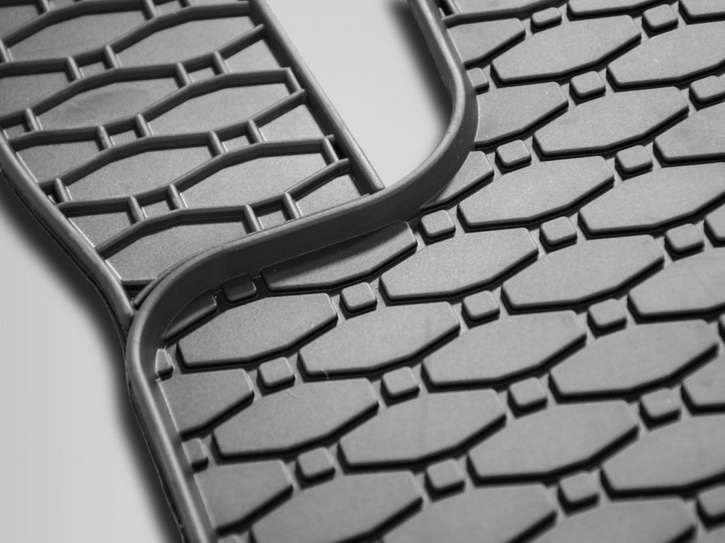 Rubber automatten voor de Citroen C3 Hybrid, Fiat Grande Panda Hybrid (2025-heden) - Rubber - 4-delig - Complete set