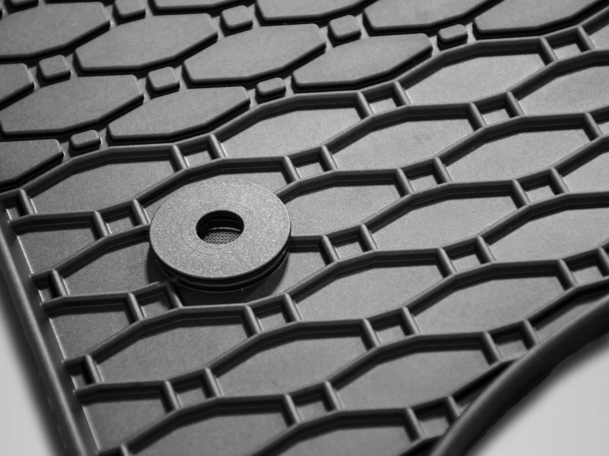 Rubber automatten voor de Citroen C3 Hybrid, Fiat Grande Panda Hybrid (2025-heden) - Rubber - 4-delig - Complete set