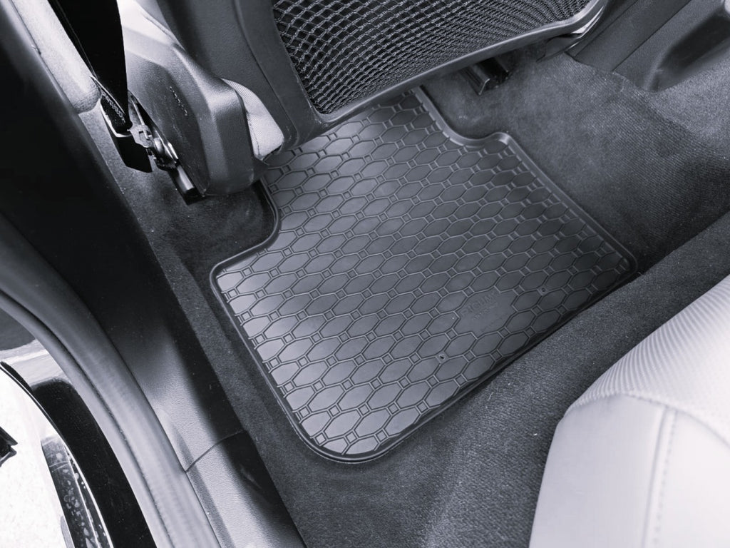 Rubber automatten voor de BMW X3 (G45) en BMW X3e (G45) PHEV (2025-heden)   - Rubber - 4-delig - Complete set
