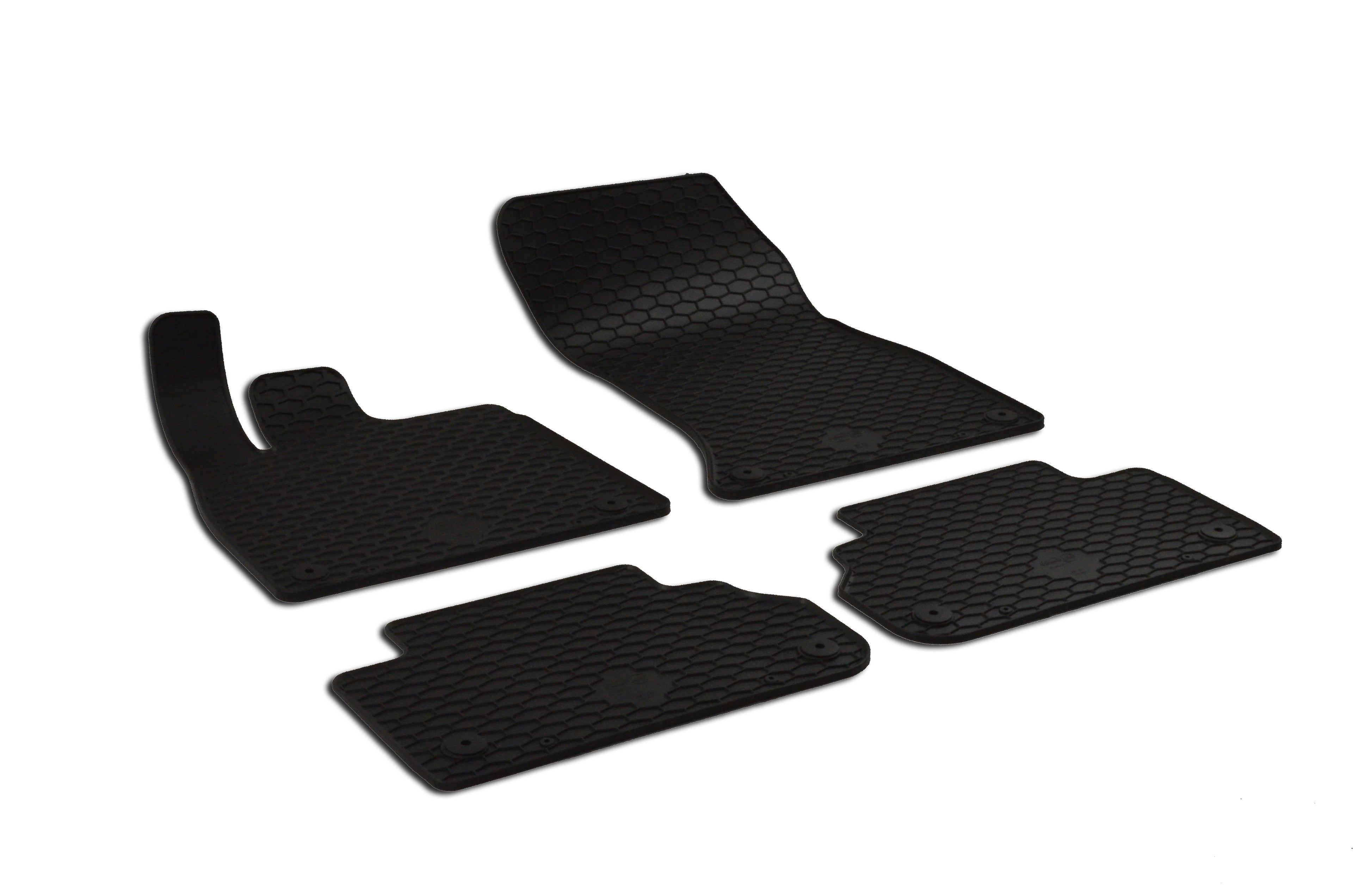 Rubber automatten voor Audi Q5 vanaf 2017 - Rubber - 4-delig - Complete set