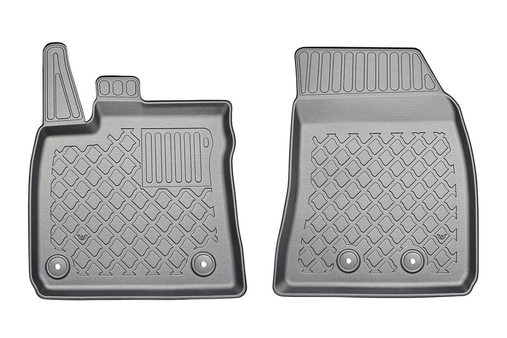 3D Automatten voor Ford Transit Courier (2014-2023), 2-zits - TPE-Rubber - 2-delig