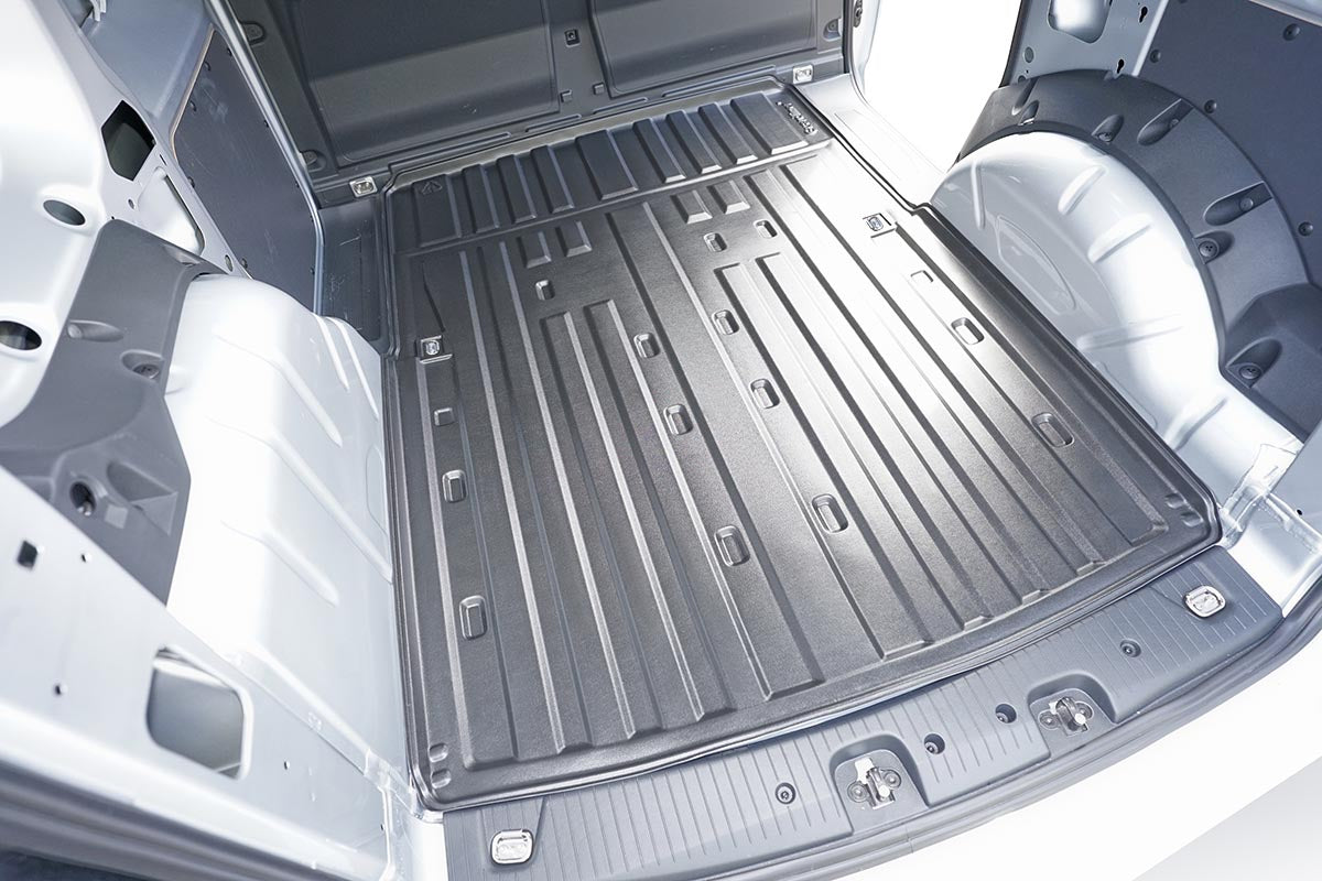 Guardliner laadvloerbeschermer geschikt voor Volkswagen Caddy 4 (SB) vanaf 2020- en Ford Transit Connect vanaf 2024- (L1=korte wielbasis) - TPE