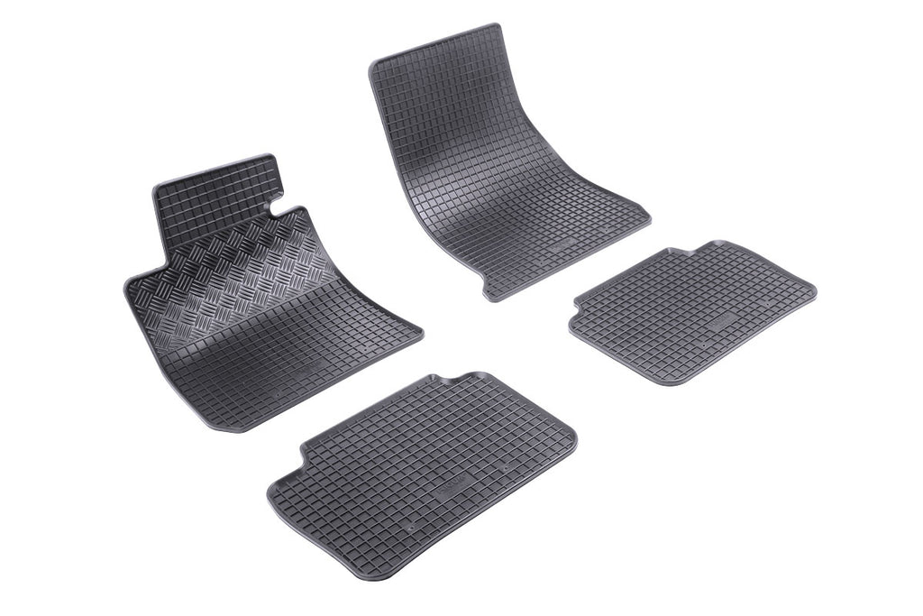 Automatten voor BMW 3-serie (F30, F31) (2012-2019) en BMW 4-serie (F32, F33, F36) (2014-2020) - 4-delig - Rubber