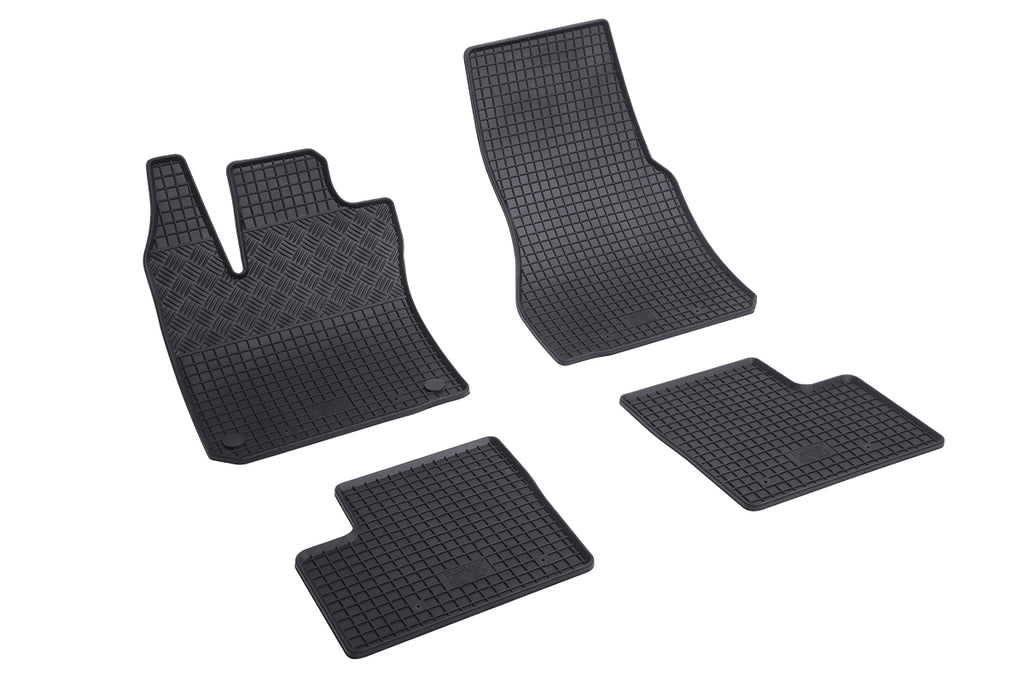 Automatten voor Renault Twingo 3, Smart Forfour (W453), EQ Forfour (W453) (vanaf 2014) - 4-delig - Rubber