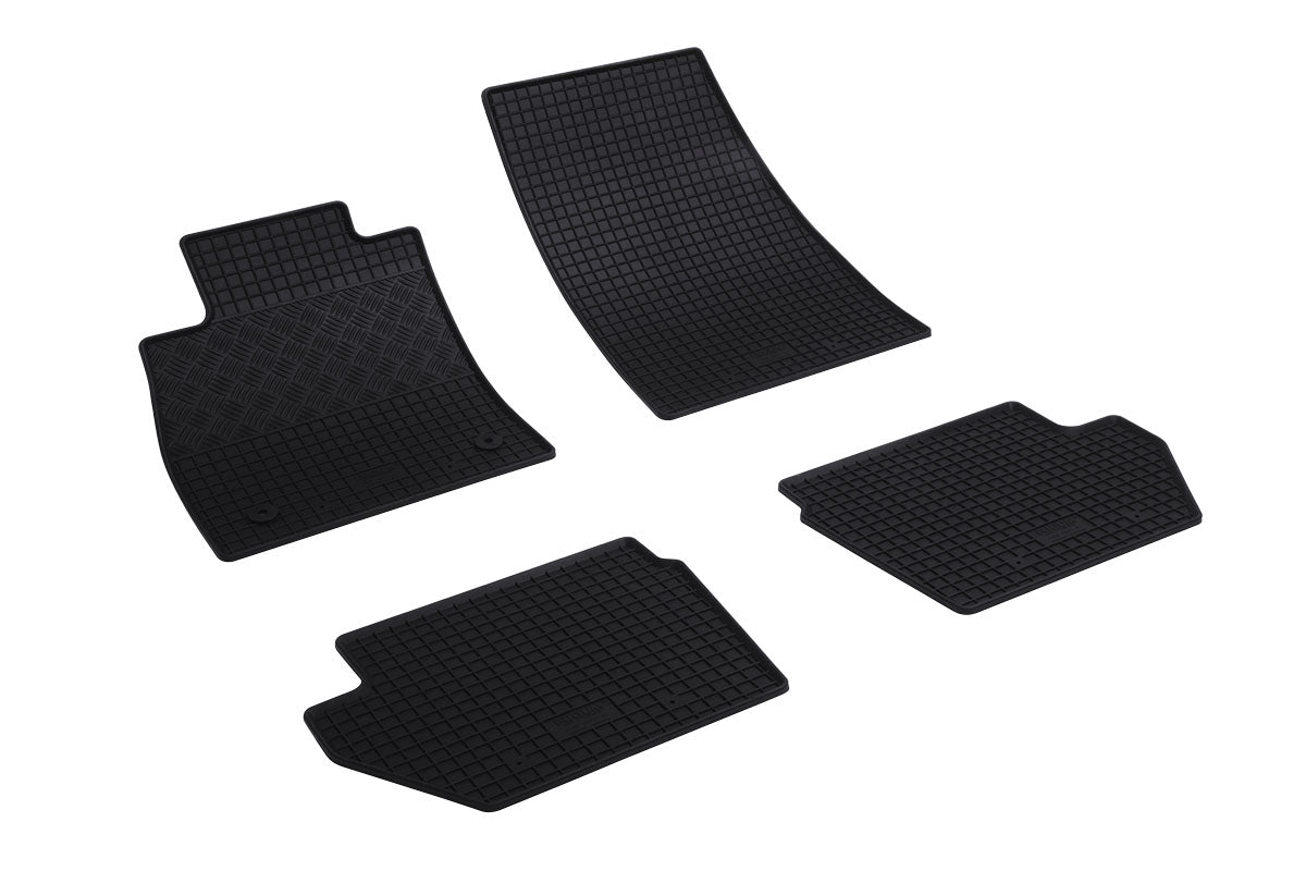 Automatten voor Ford Fiesta MK7 (2017-2023), Ford Puma (vanaf 2019) - 4-delig - Rubber