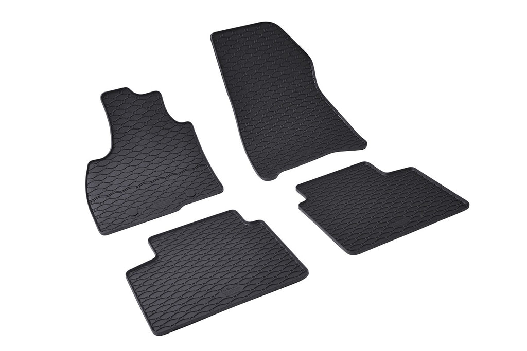 Rubber automatten voor de Dacia Bigster MHEV/LPG (2025-heden) - Rubber - 4-delig - Complete set