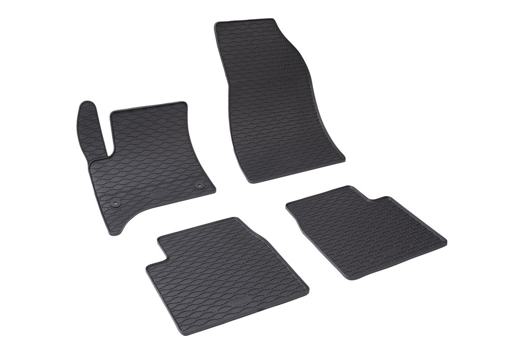 Rubber automatten voor de Citroen C3 Aircross (CC24) Hybrid, Opel Frontera Hybrid (2025-heden) - Rubber - 4-delig - Complete set