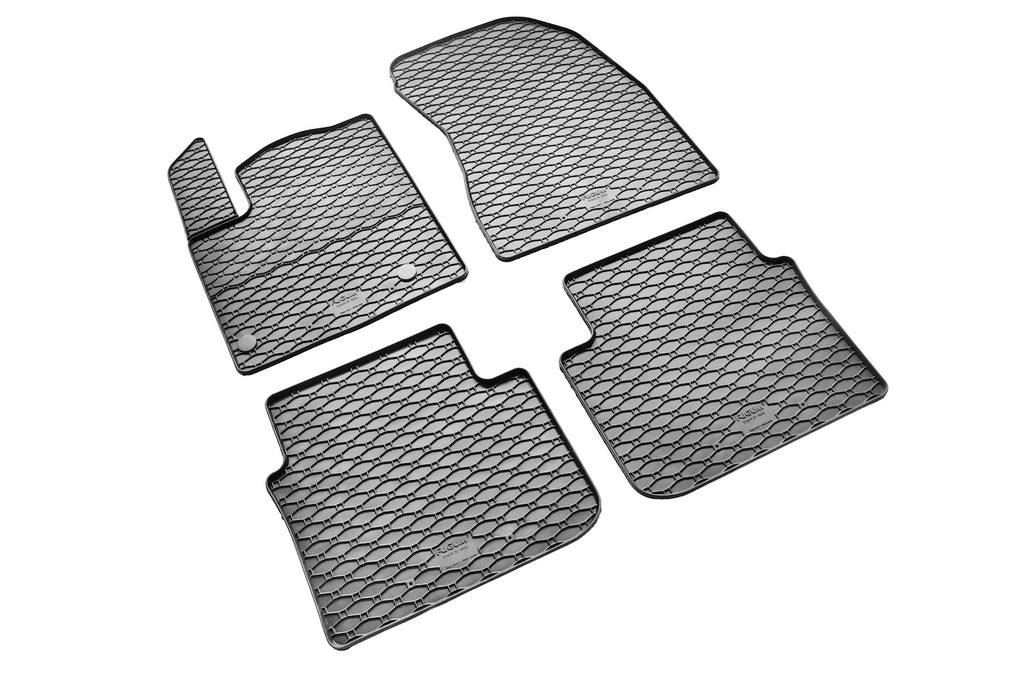 Rubber automatten voor de Mitsubishi Outlander 4 PHEV (2022-heden) - Rubber - 4-delig - Complete set