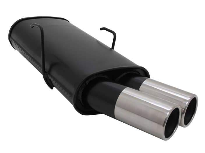 Novus einddemper voor Peugeot 106 - 2 x 76mm - M-Design