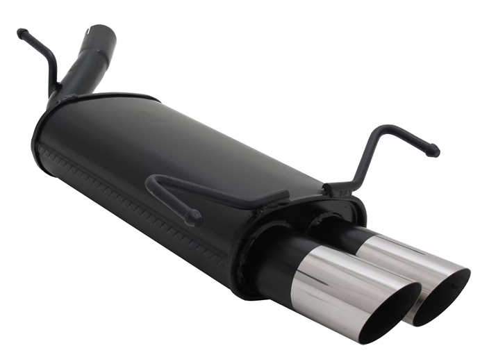 Novus einddemper voor Opel Corsa C - 2 x 76mm - MS-Design