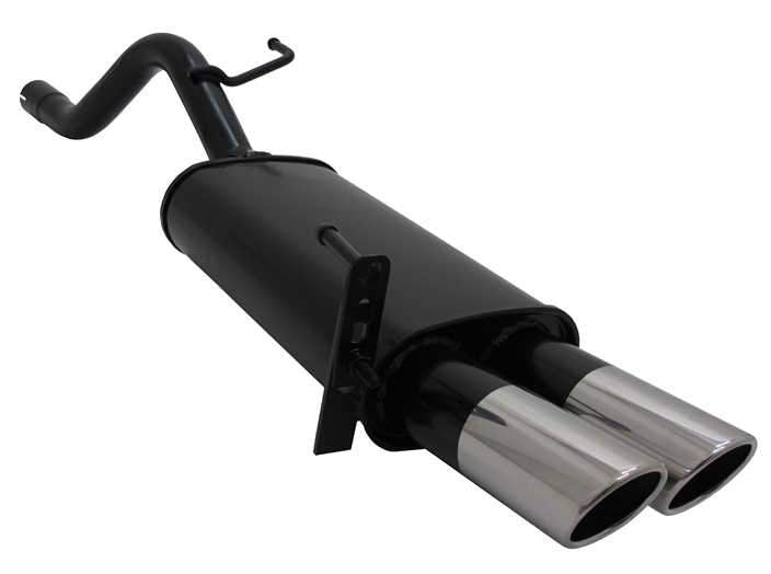 Novus einddemper voor Opel Corsa D - 2x76 mm - SR-Design