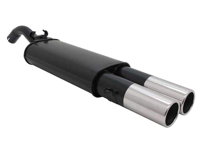 Novus einddemper voor Vw Golf 2 - 2x90 mm - M-Design