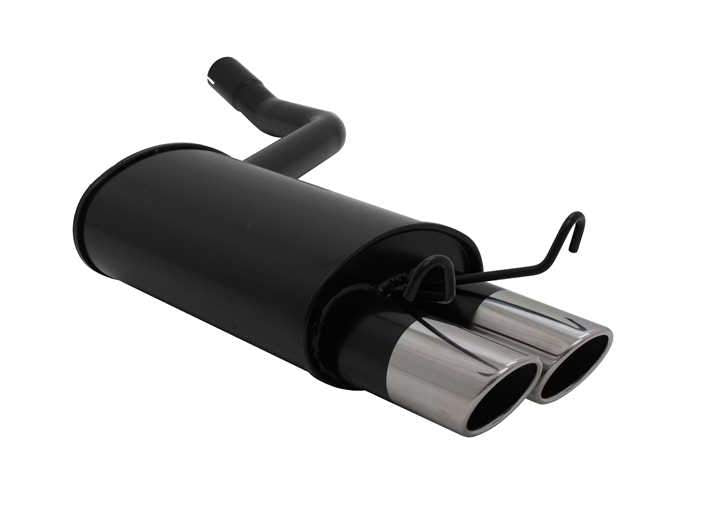 Novus einddemper voor Mercedes 190E - 2x76 mm - SR-Design