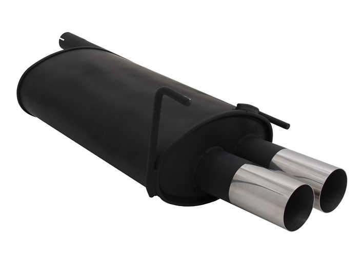 Novus einddemper voor Mercedes C-Klasse - CLK-Klasse 2x76 mm - RL-Design