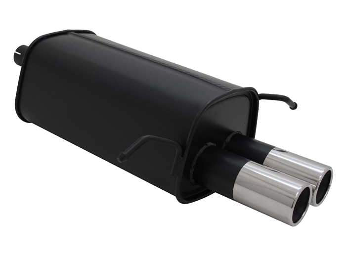 Novus einddemper voor Mercedes C-Klasse - 2x76 mm - M-Design