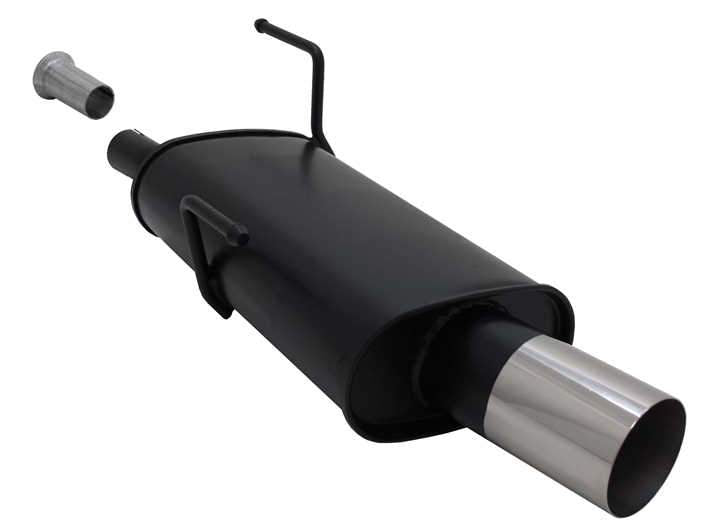 Novus einddemper voor Peugeot 206, 206CC - 1x90 mm - RL-Design