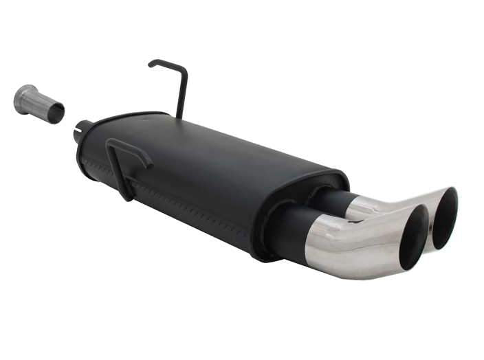 Novus einddemper voor Peugeot 206, 206CC - 2x76 mm - DTM