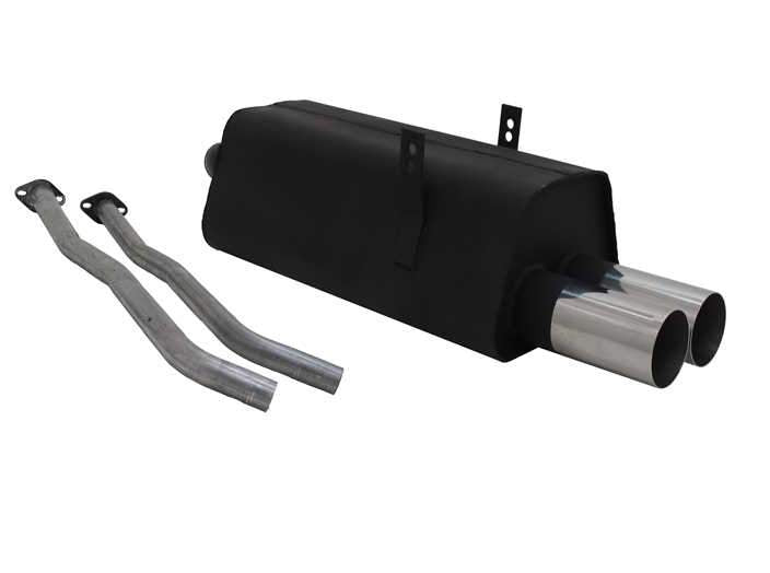 Novus einddemper voor Bmw 3-Serie E36 Sedan, Coupe, Cabrio, Touring  - 2 x 76mm - RL-Design