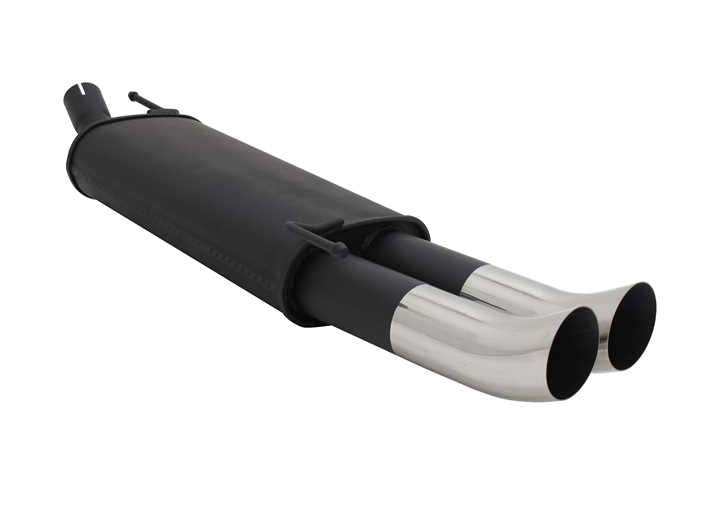 Novus einddemper voor Vw Golf 3, Golf 4 Cabrio - 2x76 mm - DTM