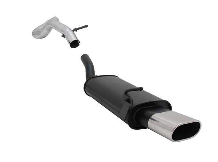 Novus einddemper voor A3 8L, Leon 1M, Golf 4, New Beetle - 75x135 mm