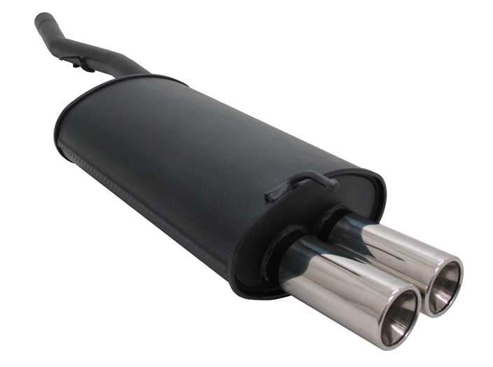 Novus einddemper voor Bmw 3-Serie E46 Sedan, Touring - 2x76 mm - M-Design