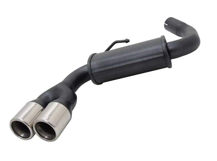Novus einddemper voor Bmw 1-Serie E87 Diesel - 2x76 mm - M-Design