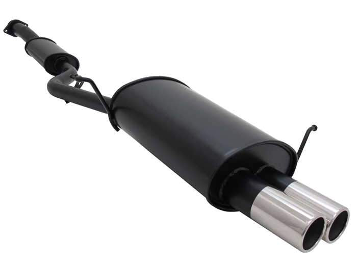 Novus einddemper voor Bmw 3-Serie E36 Compact (316i 1.9 M44/ 318Ti) - 2 x 76mm - M-Design