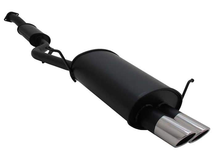 Novus einddemper voor Bmw 3-Serie E36 Compact (316i 1.9 M44/ 318Ti) - 2 x 76mm - SR-Design