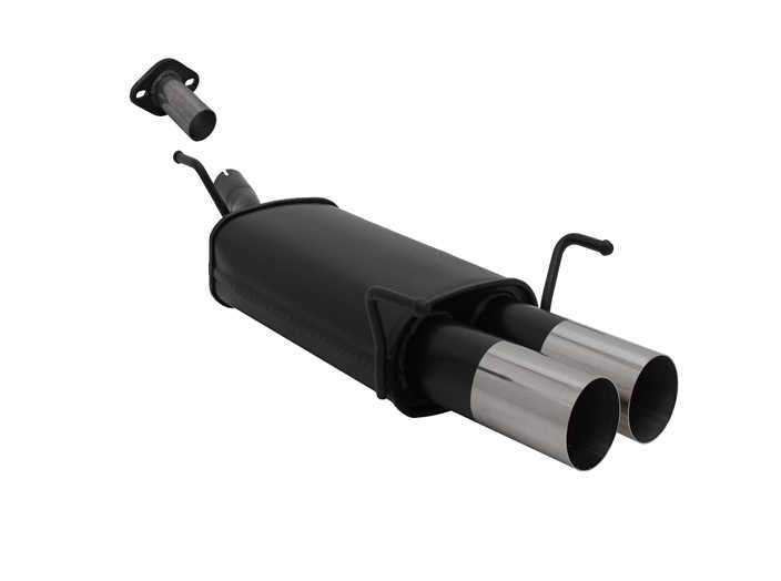 Novus einddemper voor Opel Astra G Hatchback - 2 x 76mm - RL-Design
