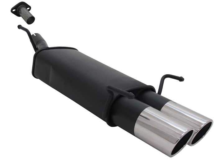 Novus einddemper voor Opel Astra G Hatchback - 2 x 76mm - SR-Design
