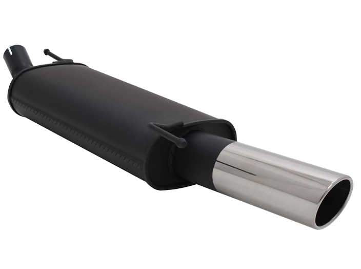 Novus einddemper voor Vw Polo 6N, Polo 6N2 Facelift - 1x90 mm - SR-Design