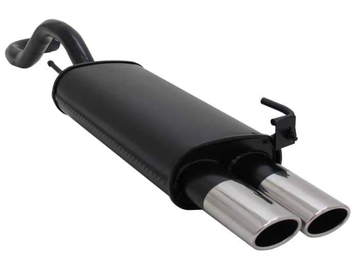 Novus einddemper voor VW Polo 6N/6N2 1994-2001 - 2x85/58 mm - AM-Design