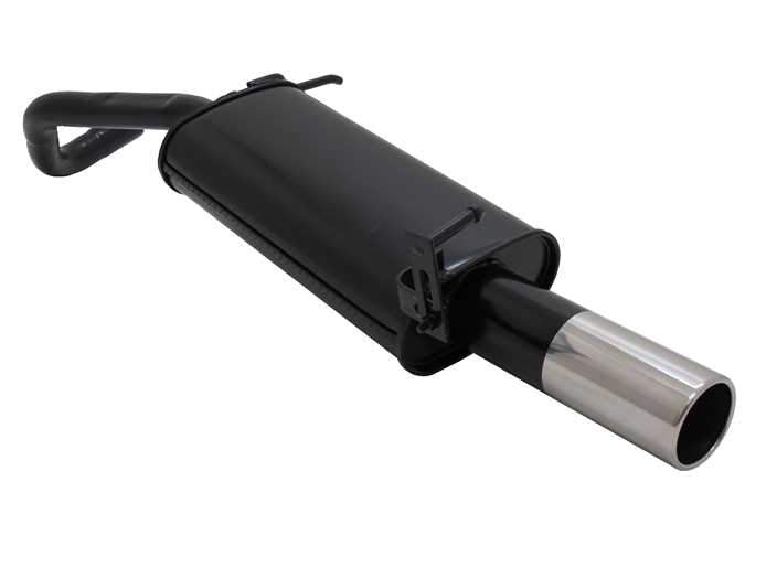 Novus einddemper voor Vw Polo 9N, 9N3 2001-2009 - 1x90 mm