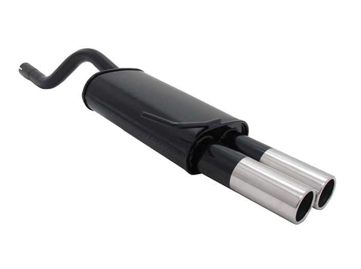 Novus einddemper voor Renault Clio II - 2 x 76mm - M-Design