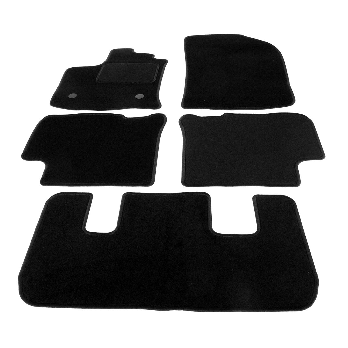 Automatten voor Dacia Lodgy 7-zits (2012-2022) - Naaldvilt - 4-delig - Complete set