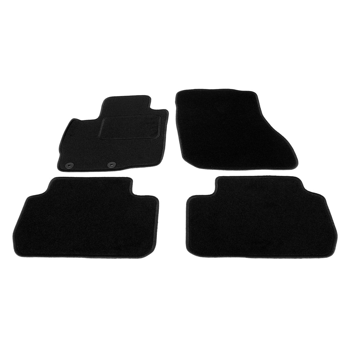 Automatten voor Mitsubishi Outlander (2013-2021) - Naaldvilt - 4-delig - Complete set